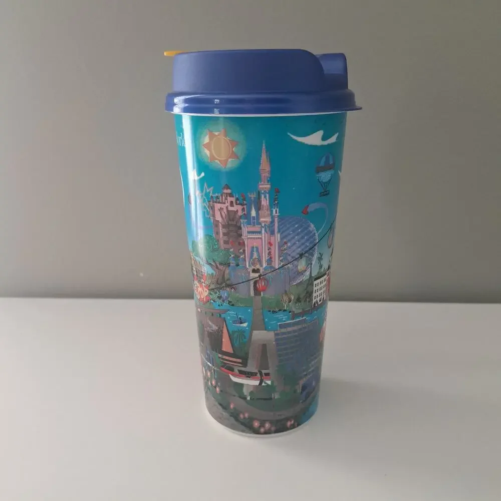 Walt Disney World 50th Anniversary Refillable Mug Resort Mug Mickey and Minnie - Picture 2 of 6